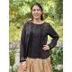 blouse ANETH Black cotton Les Ours - 8