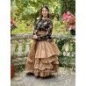 blouse ANETH Black floral cotton Les Ours - 7