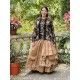 blouse ANETH Black floral cotton Les Ours - 9