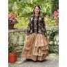 blouse ANETH Black floral cotton Les Ours - 9