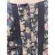 blouse ANETH Black floral cotton Les Ours - 20