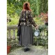 blouse ANETH Black floral cotton Les Ours - 16