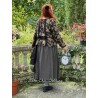 blouse ANETH Black floral cotton Les Ours - 16