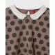 tunic 44920 ADITA Walnut with large dots cotton Ewa i Walla - 17