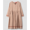 dress 55825 SABINA Dust pink linen Ewa i Walla - 14