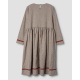 dress 55825 SABINA Walnut linen Ewa i Walla - 17