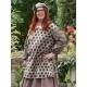 tunic 44920 ADITA Walnut with large dots cotton Ewa i Walla - 1