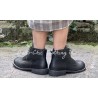 shoes 99180 EFFIE Black leather Ewa i Walla - 3