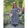 dress 55828 MELODY Dim grey flower tulle Ewa i Walla - 1