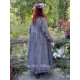 dress 55828 MELODY Dim grey flower tulle Ewa i Walla - 6