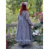 dress 55828 MELODY Dim grey flower tulle Ewa i Walla - 6