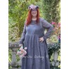 robe 55828 MELODY tulle à fleurs Gris Ewa i Walla - 3