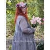 dress 55828 MELODY Dim grey flower tulle Ewa i Walla - 7