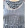 dress 55828 MELODY Dim grey flower tulle Ewa i Walla - 18