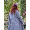 dress 55825 SABINA Dim grey linen Ewa i Walla - 7