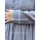 dress 55825 SABINA Dim grey linen Ewa i Walla - 19