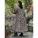 dress 55808 EDINA Walnut with large dots cotton Ewa i Walla - 18