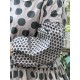 dress 55808 EDINA Walnut with large dots cotton Ewa i Walla - 27