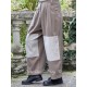 pants 11394 BRENDA Walnut cotton twill Ewa i Walla - 6