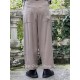 pantalon 11394 BRENDA sergé de coton Marron Ewa i Walla - 8