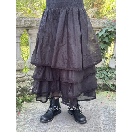skirt / petticoat MADELEINE Black organza Les Ours - 1