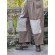 pants 11394 BRENDA Walnut cotton twill Ewa i Walla - 2