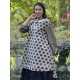 tunic 44920 ADITA Walnut with large dots cotton Ewa i Walla - 9