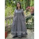 robe 55828 MELODY tulle à fleurs Gris Ewa i Walla - 8