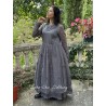 robe 55828 MELODY tulle à fleurs Gris Ewa i Walla - 9