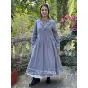 dress 55825 SABINA Dim grey linen Ewa i Walla - 10