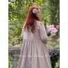 dress 55825 SABINA Dust pink linen Ewa i Walla - 12