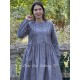 dress 55821 ARLINDA Dim grey cotton Ewa i Walla - 1