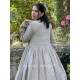 dress 55825 SABINA Walnut linen Ewa i Walla - 15