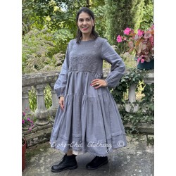 dress 55824 SANNY Dim grey linen