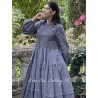 dress 55824 SANNY Dim grey linen Ewa i Walla - 1