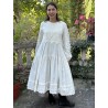 dress 55824 SANNY Cream linen Ewa i Walla - 1