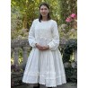 dress 55824 SANNY Cream linen Ewa i Walla - 1