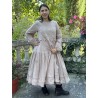 dress 55824 SANNY Dust pink linen Ewa i Walla - 1