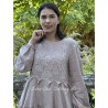 dress 55824 SANNY Dust pink linen Ewa i Walla - 1