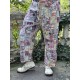 pantalon Miner in Madras Rainbow Magnolia Pearl - 9