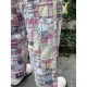 pantalon Miner in Madras Rainbow Magnolia Pearl - 23