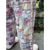 pantalon Miner in Madras Rainbow Magnolia Pearl - 23