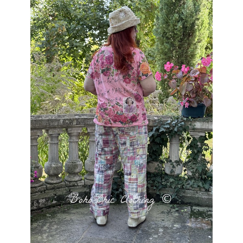 pants Miner in Madras Rainbow - Boho-Chic Clothing