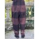 pants GASTON Aubergine woolen cloth with large checks Les Ours - 3