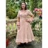dress STAPELIA Pink linen Les Ours - 1