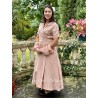 dress STAPELIA Pink linen Les Ours - 2