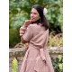 dress STAPELIA Pink linen Les Ours - 7