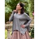 Long sleeves T-shirt 44941 ATTA Dim grey jersey Ewa i Walla - 1