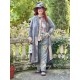 veste longue Helena Josephina in Moody Blues Magnolia Pearl - 8