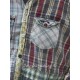 shirt Kelly Western in Madras Rainbow Magnolia Pearl - 26